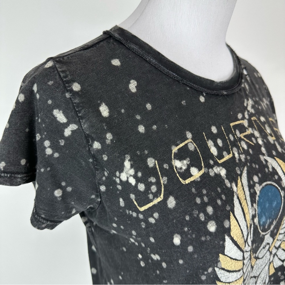 Lucky Brand Journey Distressed Graphic Tee Size XS - Picture 5 of 13